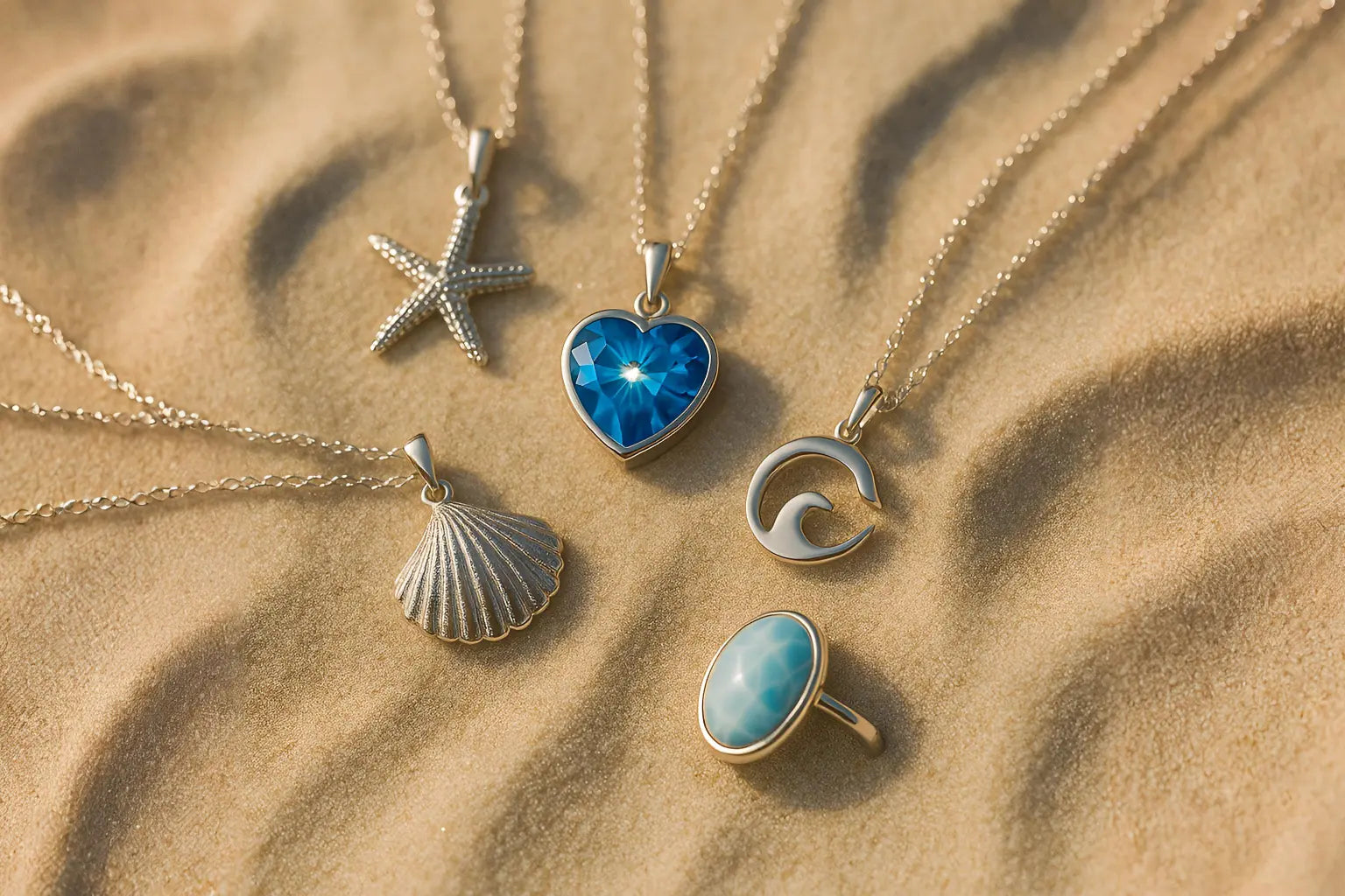 Ocean-Inspired Jewelry - Sea, Beauty & Feminine Emotion
