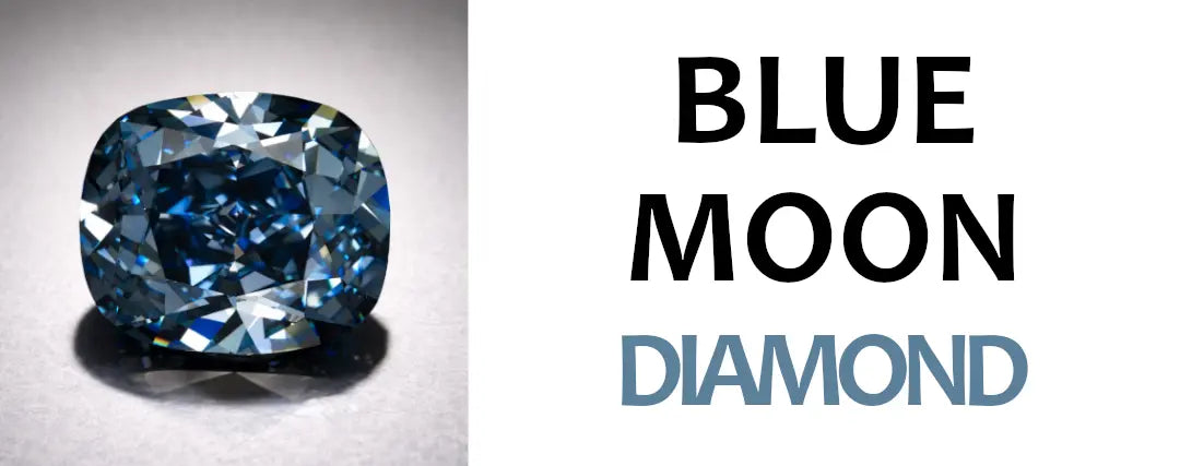 Blue Moon Diamond cushion cut, rare blue gemstone with deep luminous reflections