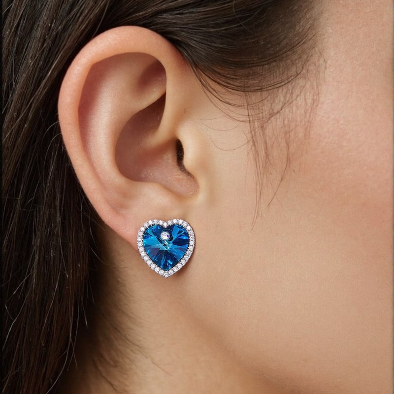 Heart of the Ocean Earrings Titanic