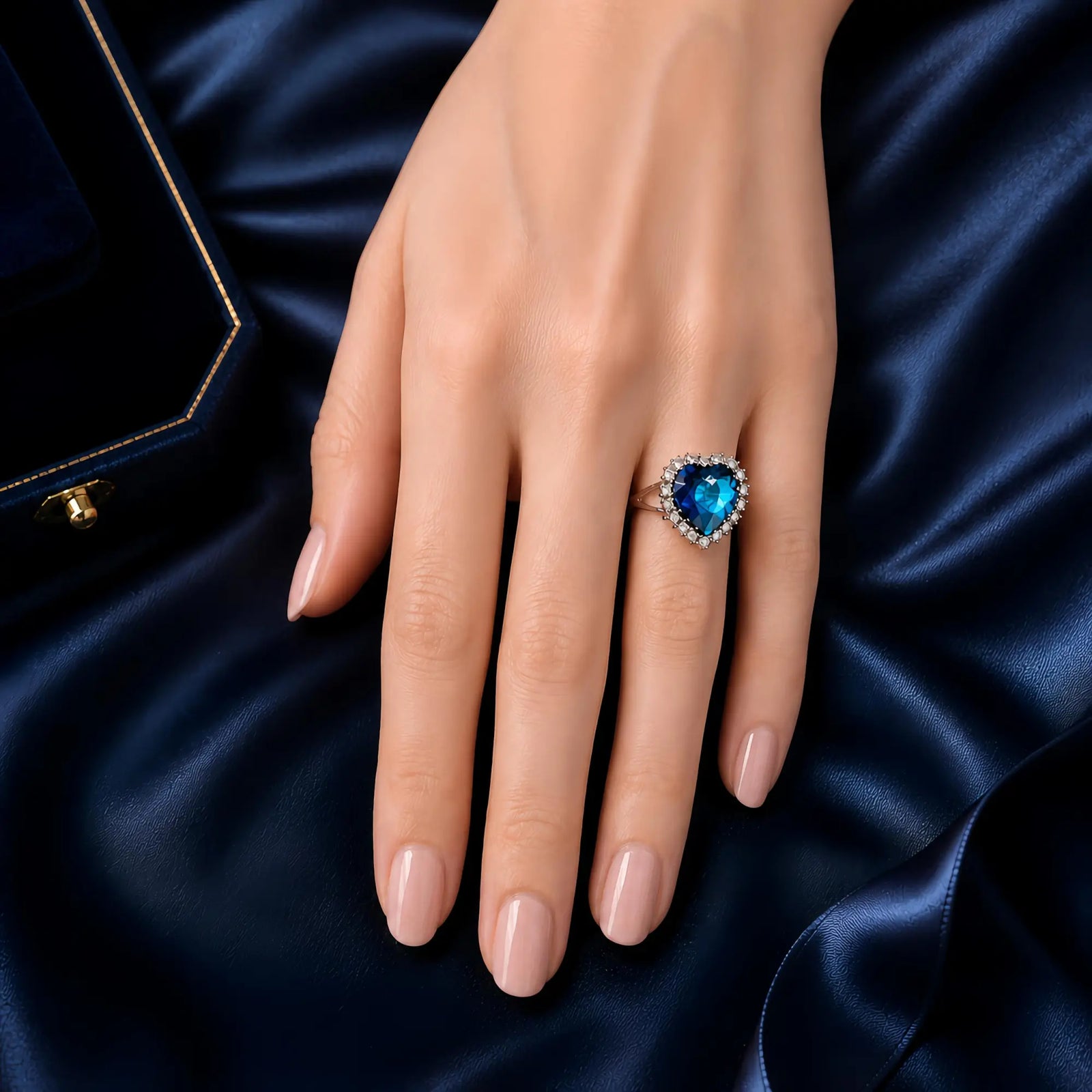 Heart of the Ocean Engagement Ring