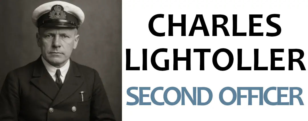 Charles Lightoller Titanic - Second Officer, WWII Hero