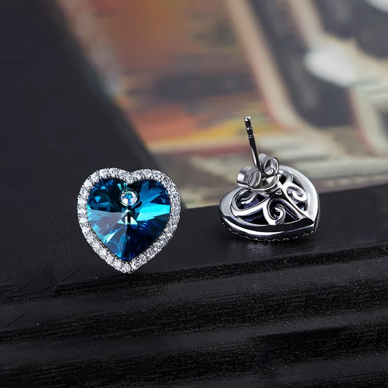 Heart of the Ocean Earrings Replica