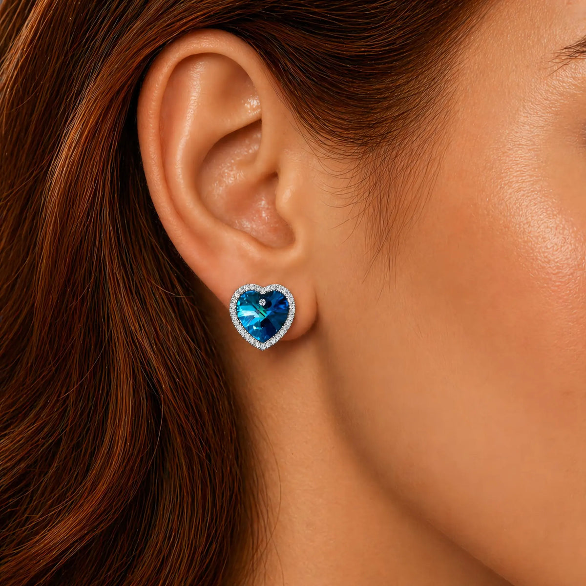 Heart of the Ocean Earrings blue