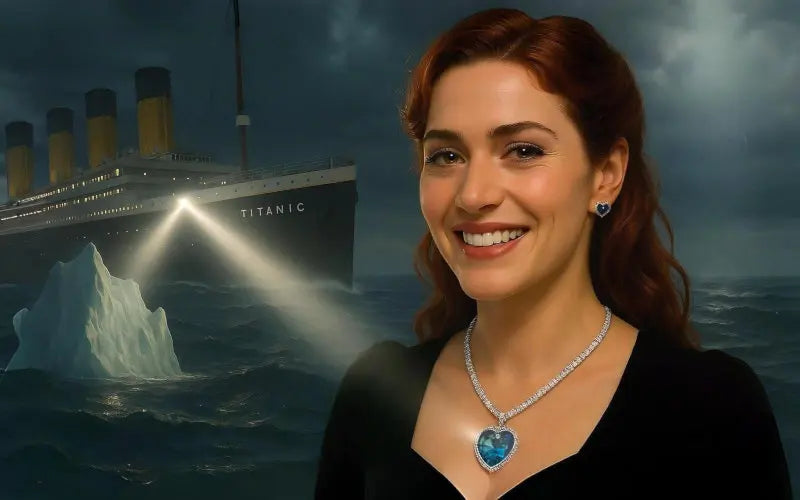 Titanic Necklace called Heart of the Ocean