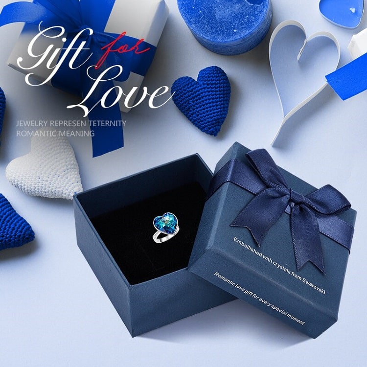 Heart of the Ocean Engagement Ring